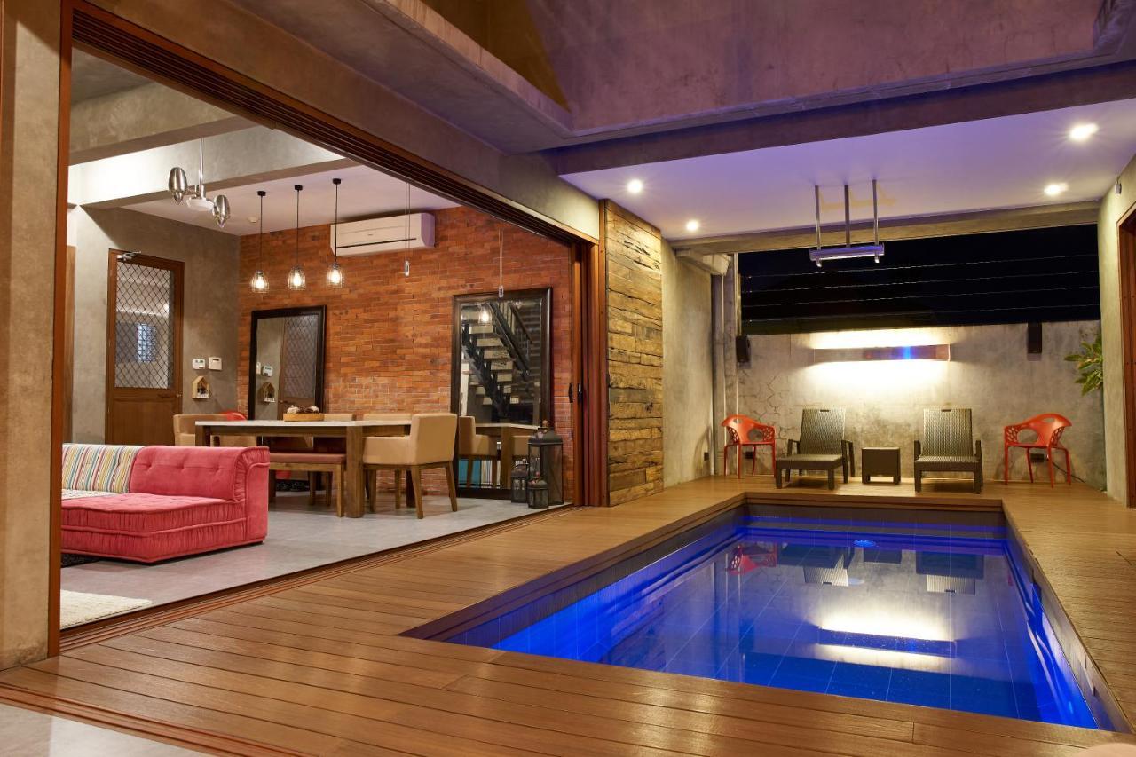 Isla Villa 1 Amazing Waterfall Pool House Near Beach, Bars & Restaurants Мактан Экстерьер фото